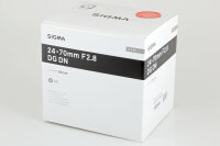 Sigma 24-70mm 1:2,8 ART DG DN für Sony