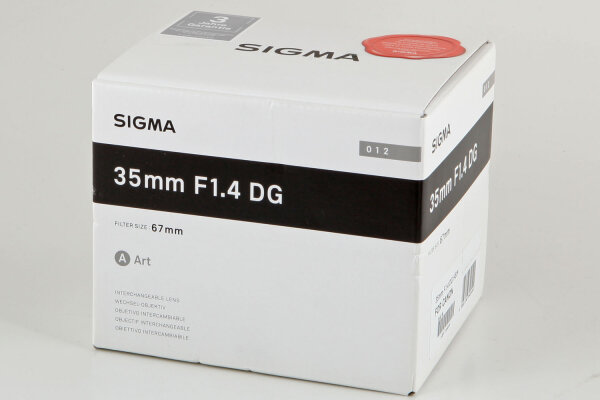 Sigma AF 35mm 1:1,4 ART DG HSM für Canon EOS