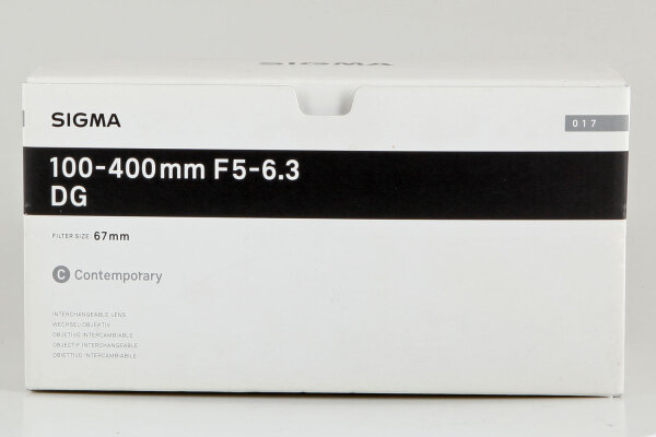 Sigma Contemporary 100-400mm 1:5-6,3 DG OS HSM für Nikon