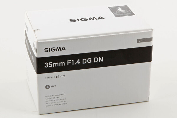 Sigma 35mm 1:1,4 (A) DG DN für Sony E